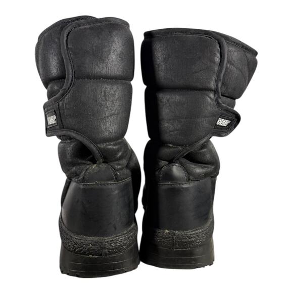 Khombu Men’s Waterproof Insulated Winter Snow Boots Black Size 12 Cold Weather - Picture 6 of 9